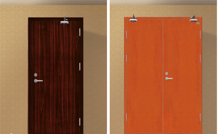 鋼木制隔熱防火門(mén)